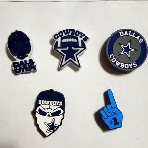 Dallas Cowboys Jibbitz Set 5